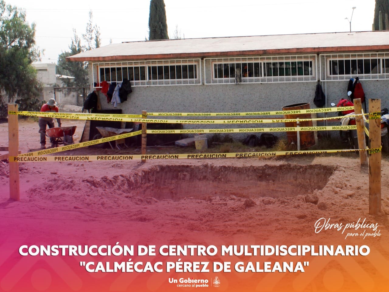 1669332425 816 COMENZAMOS OBRA DE CONSTRUCCION DEL CENTRO MULTIDISCIPLINARIO CALMECAC EN PERE