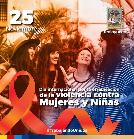 1669410377 25 de noviembre Dia naranja Por la erradicacion de