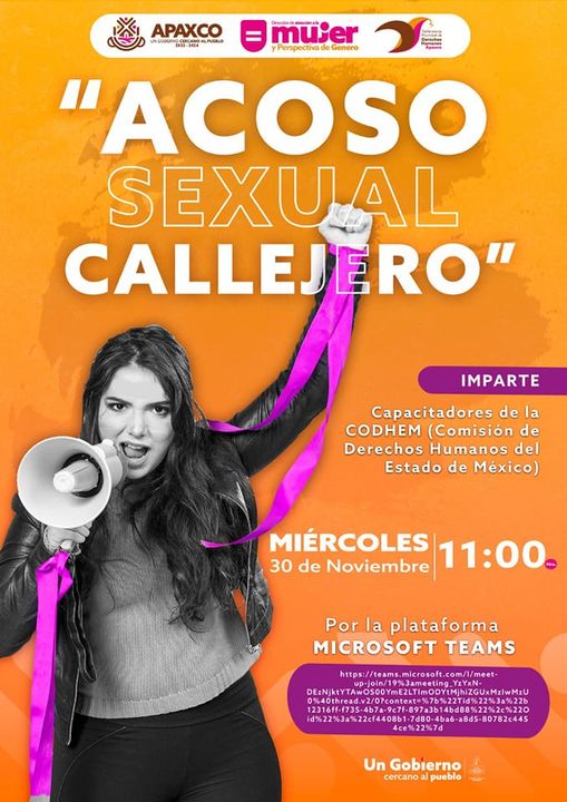 1669413034 PARTICIPA EN LA CONFERENCIA ACOSO SEXUAL CALLEJERO