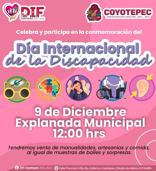 1669477262 Vecinas y vecinos coyotepenses los invitamos este 9 de Diciembre