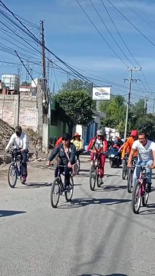 1669500115 DiaNaranja RODADA CICLISTA NARANJA En conmemoracion del dia Internacional