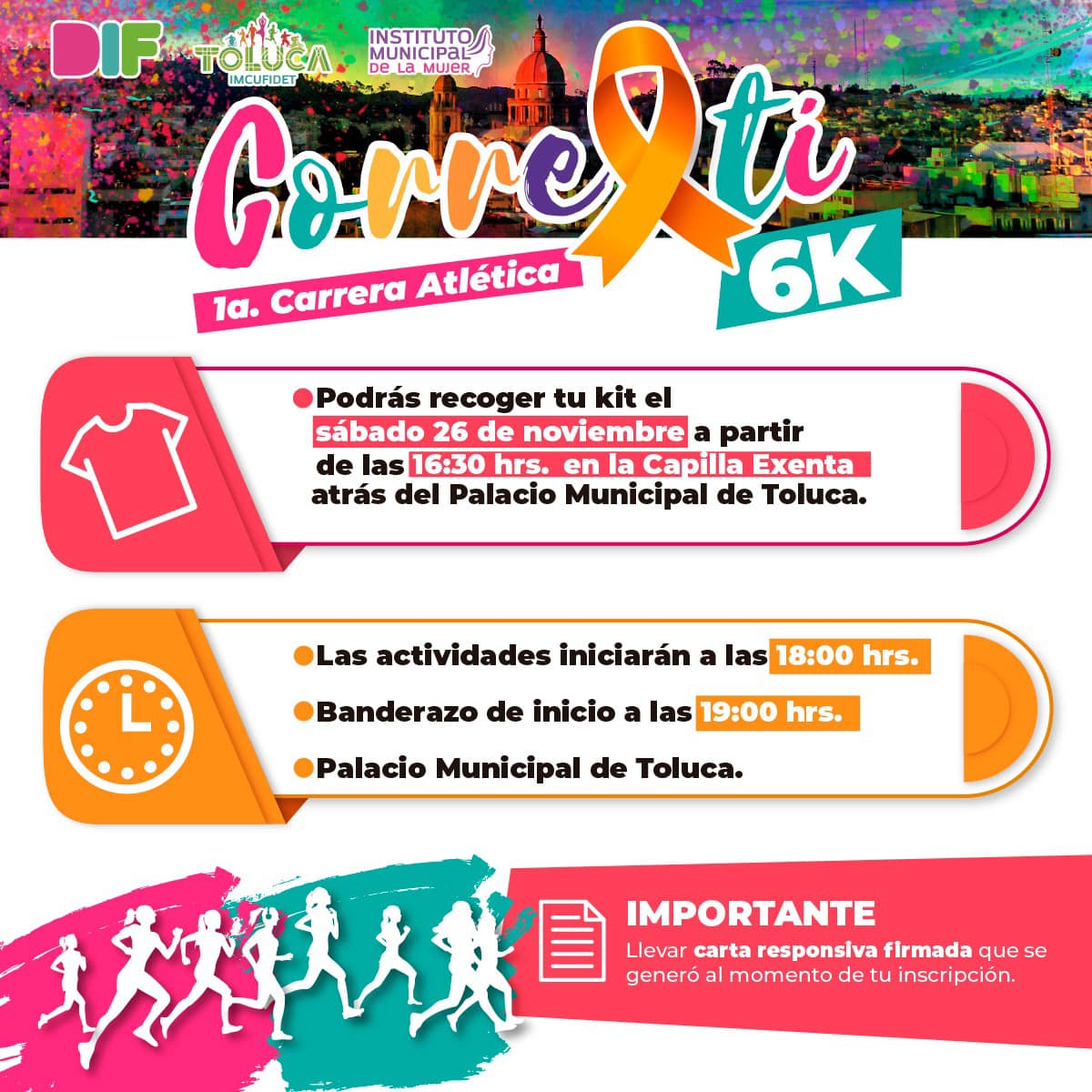 1669505045 234 ¡Ya tenemos todo LISTO para nuestra 1a Carrera Atletica CorreTi