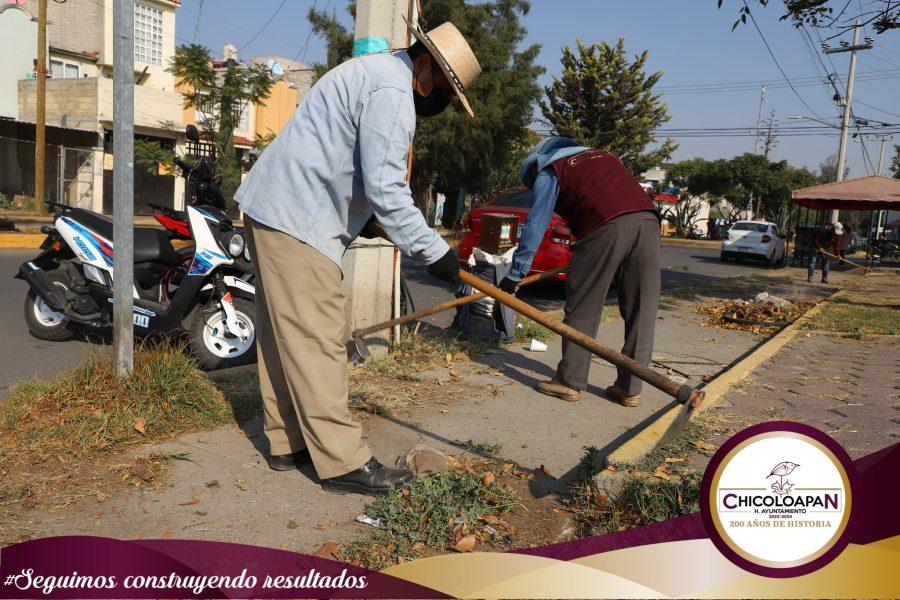 1669657971 639 Personal de la Direccion de Servicios Publicos de Chicoloapan realiza