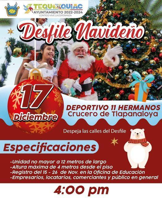 1669673882 ¡¡Te invitamos a participar en el gran desfile navideno que