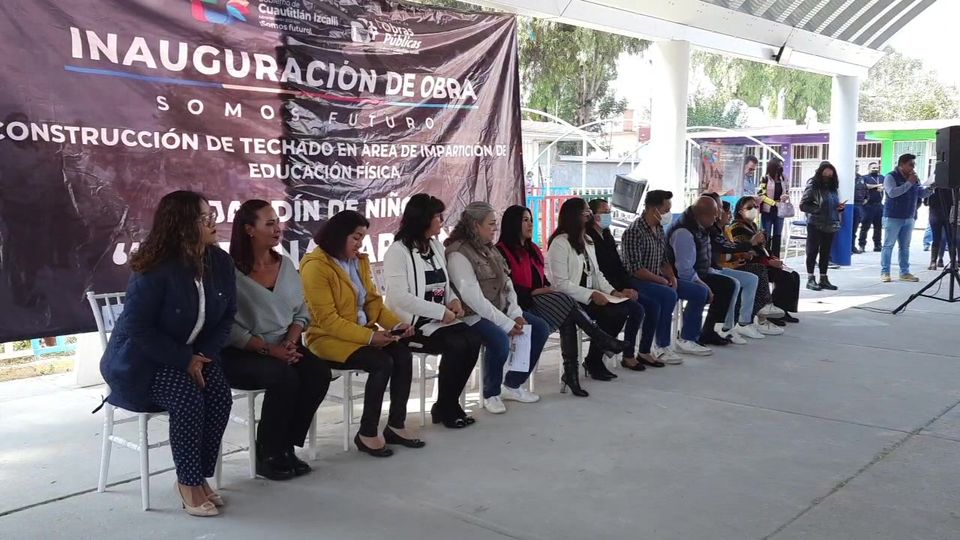 1669742025 EnVivo Inauguracion de techado del Jardin de Ninos Silvina Jardon