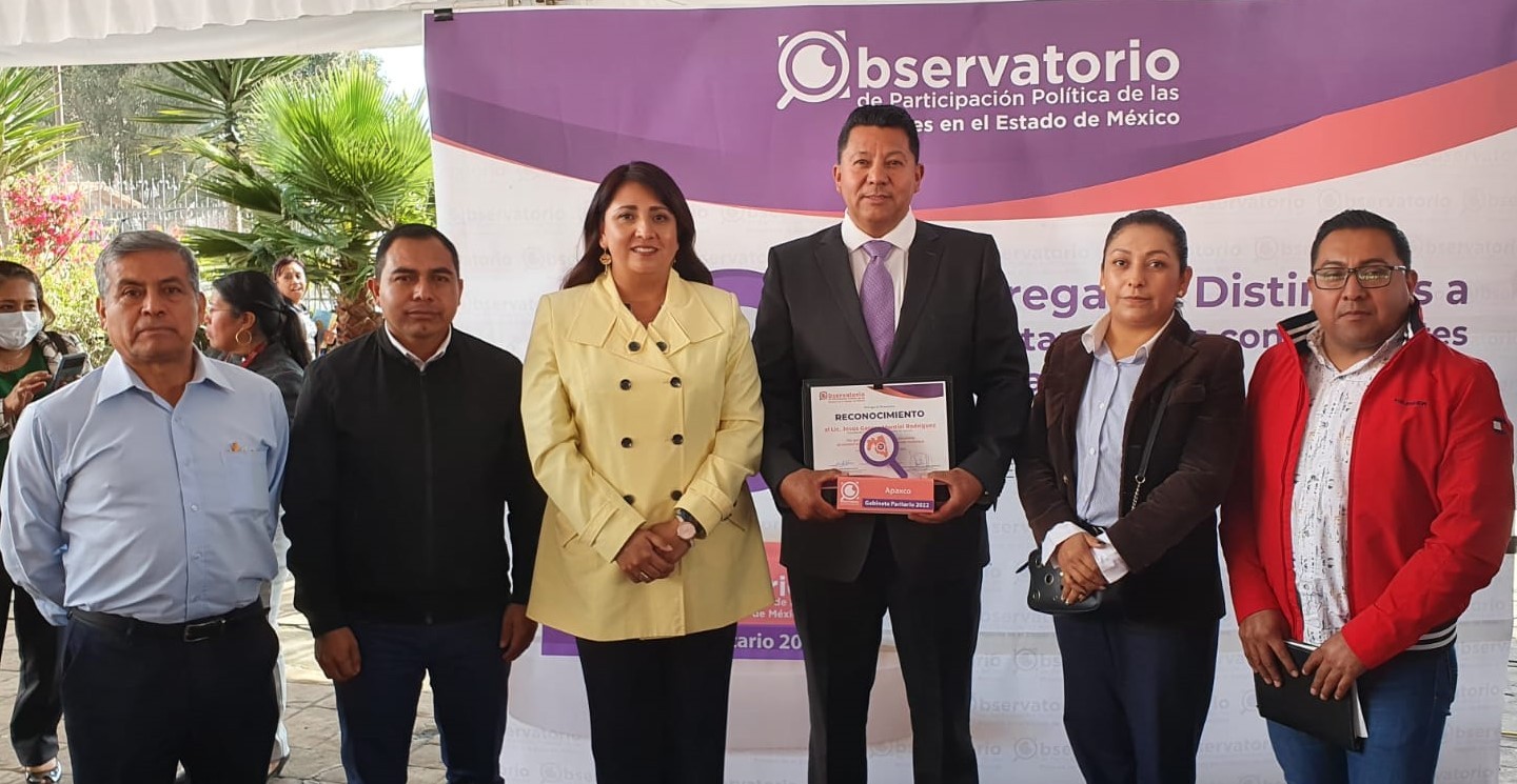 1669748781 101 RECONOCIMIENTO POR SER UN MUNICIPIO CON PARIDAD EN LA INTEGRACION