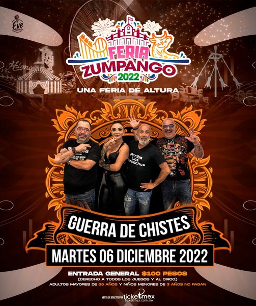 1669756499 Guerra De Chistes presente en nuestra Feria de Zumpango 2022