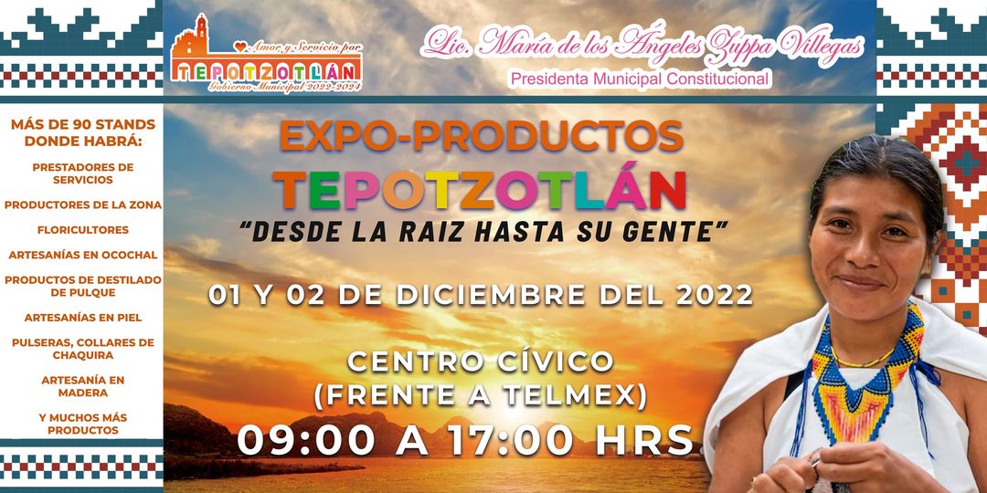 1669815869 VEN Y DISFRUTA DE LA GRAN EXPO PRODUCTOS TEPOTZOTLAN DESDE SU