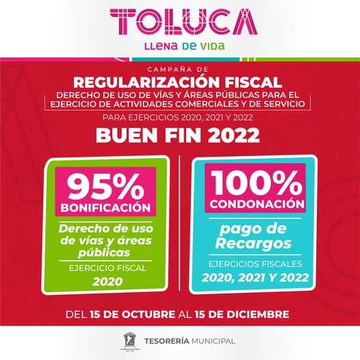 ATENCION ¡AMIGO COMERCIANTE Aprovecha el BuenFin2022 en Toluca para