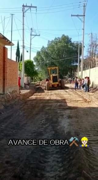 AVANCE DE OBRA Calle Agustin Lara Bo Caltenco