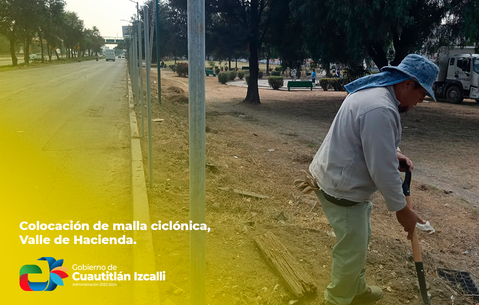 Atendiendo las peticiones de la ciudadania izcallense a traves de