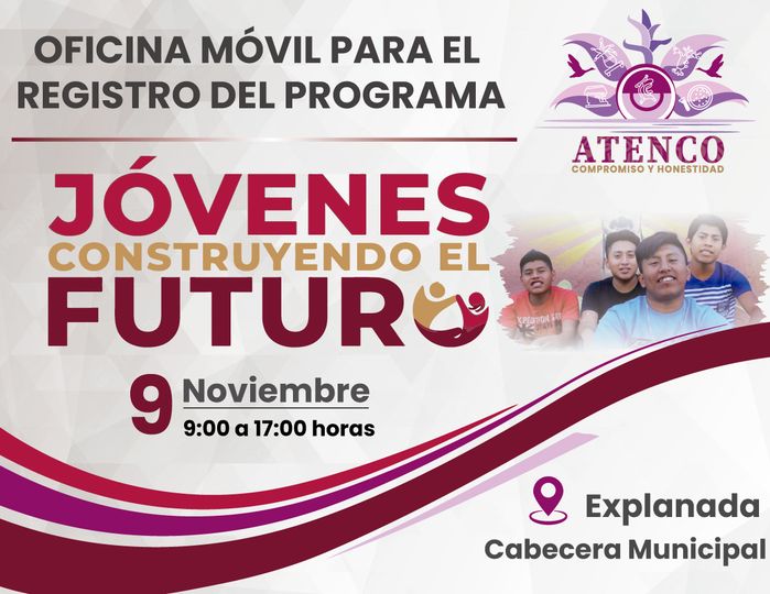 El Gobierno municipal de Atenco y la Jefatura de Juventud