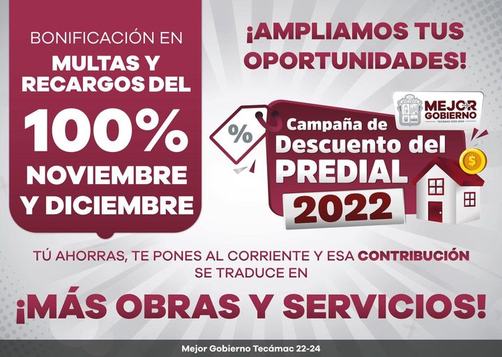 En noviembre y diciembre regulariza tu predio