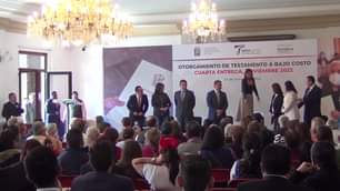 EnVivo Sigue la Cuarta Entrega de Testamentos NuevoGobiernoNuevasIdeas