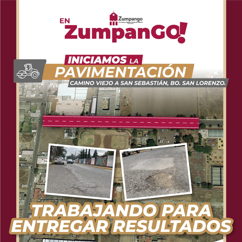 ObrasPublicas ¡Excelentes noticias Barrio San Lorenzo