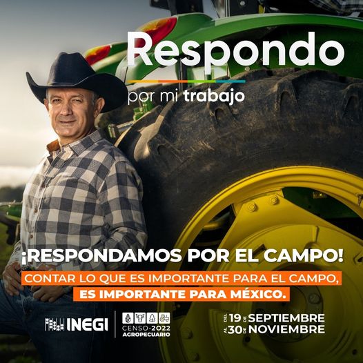 Recuerda que el Censo Agropecuario 2022 continua vigente ¡respondamos por