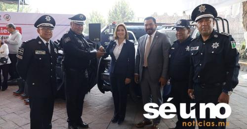 San Mateo Atenco reconoce desempeno de sus elementos de Seguridad