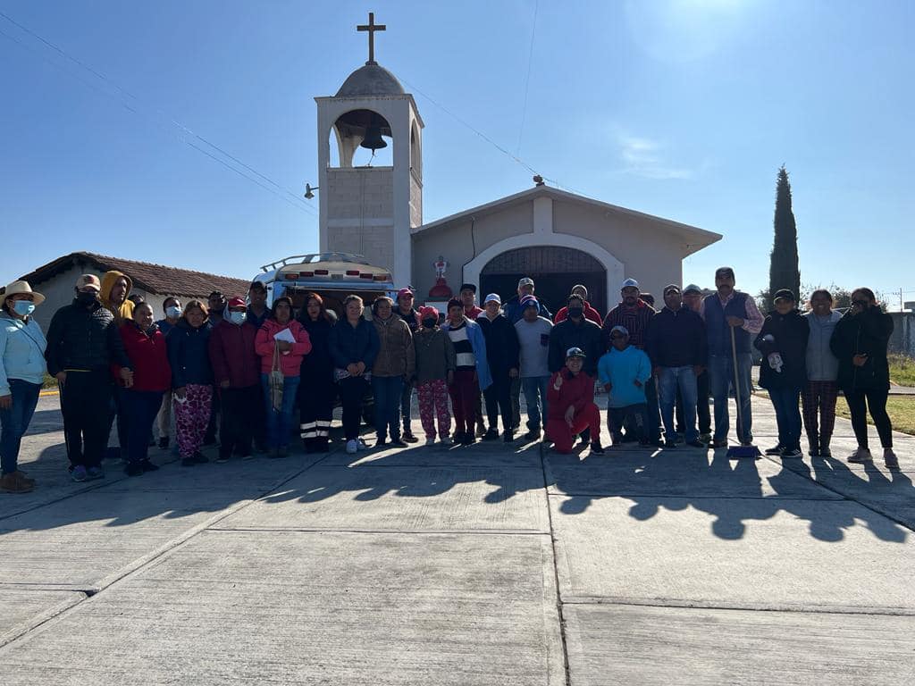 Seguimos embelleciendo cada rincon de nuestro Municipio gracias a la