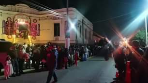 Tradicional recorrido de Dia de Muertos Barrio del calvario