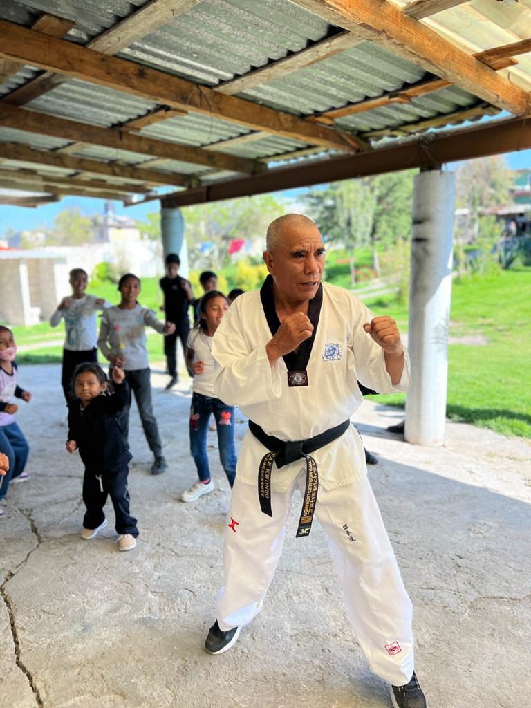 ¡Arrancan las clases de taekwondo en Villa Seca Anadiendose al