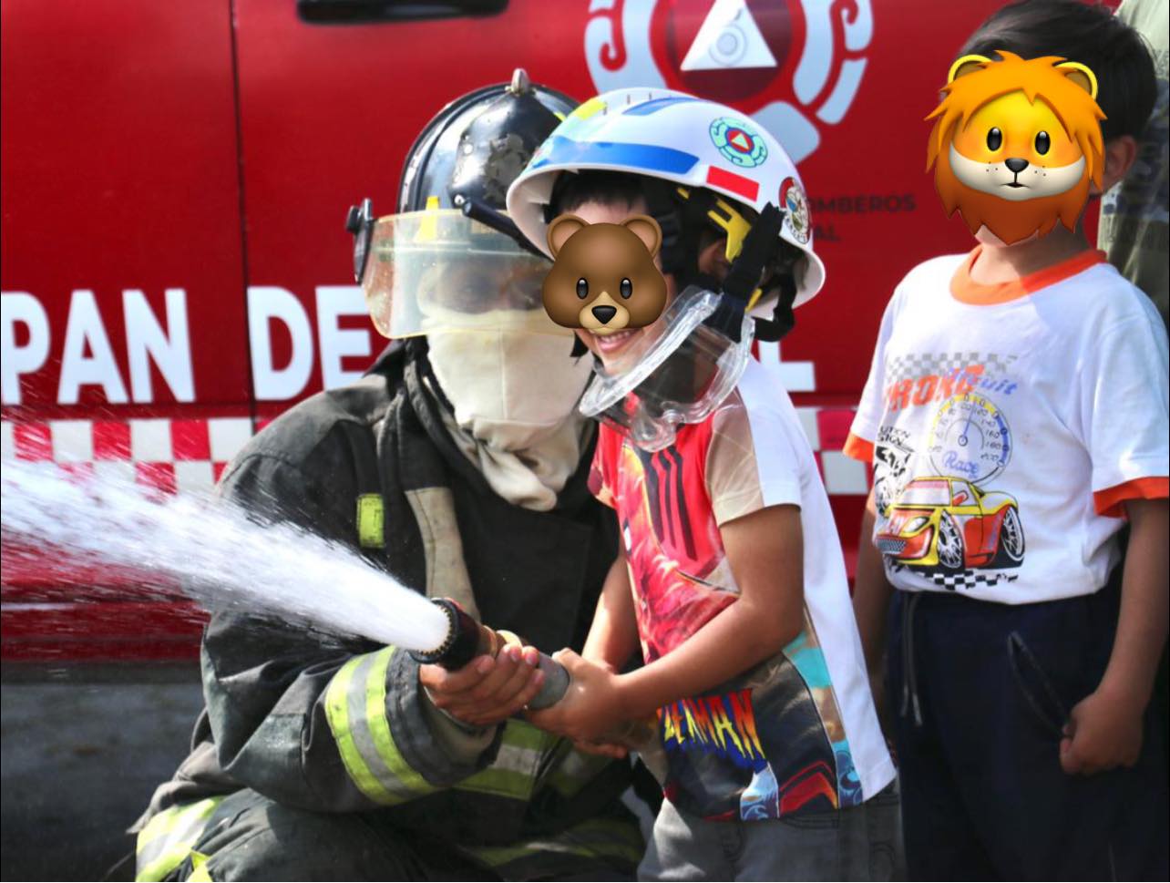 ¡BOMBEROS POR UN DIA