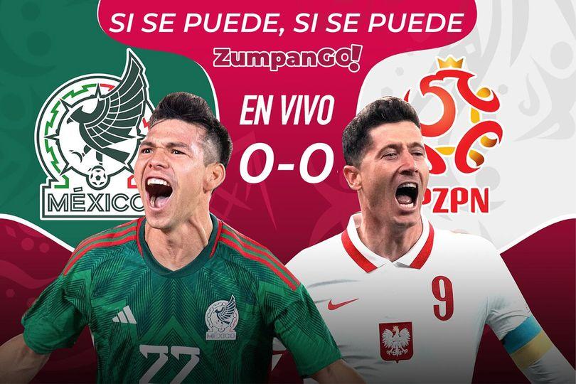 ¡Comienza el segundo tiempo La seleccion azteca se encuentra jugando