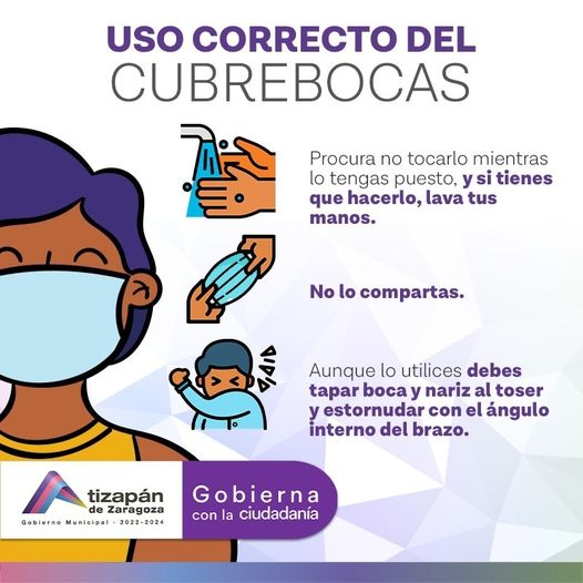 ¡Continua cuidandote ¡Usa un cubrebocas limpio UnidosDamosMejoresResultados