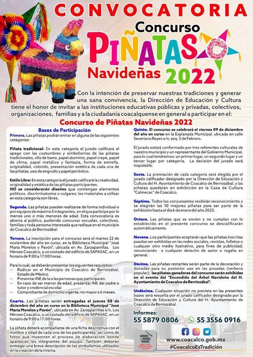 ¡Demuestra tu creatividad y participa en el Concurso de Pinatas