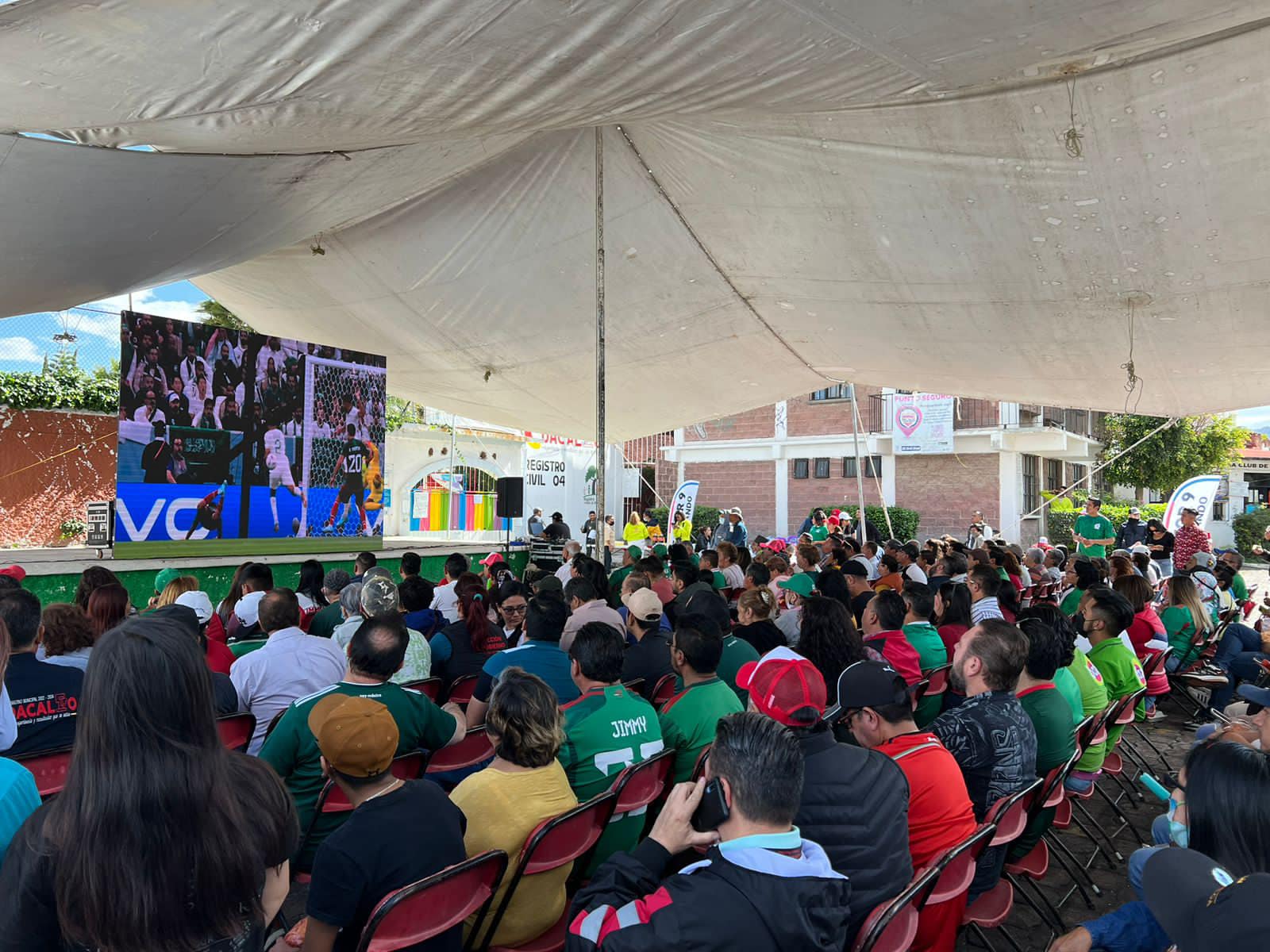 ¡En Coacalco nos ponemos la camiseta por nuestra Seleccion