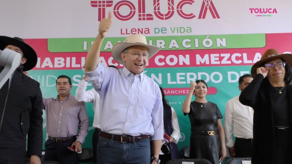 ¡Estamos recuperando las calles de Toluca Nuestro Presidente Municipal Raymu