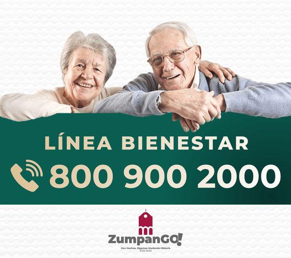 ¡Linea Bienestar Vecinos y vecinas de ZumpanGO si son beneficiarios