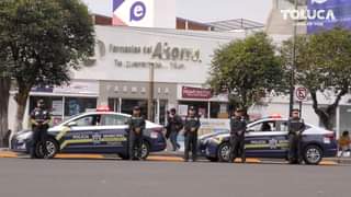 ¡Nuestros elementos de Seguridad y Proteccion de Toluca estan para