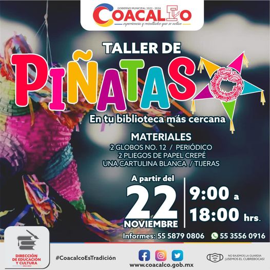 ¡Que no te falte tu pinata en estas posadas Recuerda