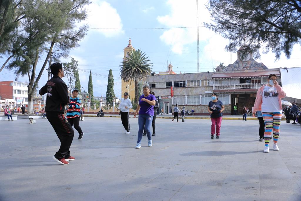 ¡Queremos verte sana Llevamos a cabo clase de zumba para