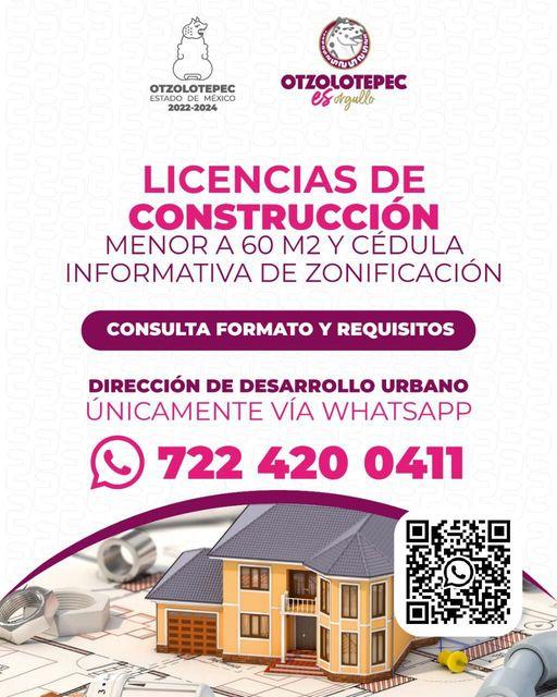 ¡Recuerda ¡Ya puedes acercarte a la direccion de Desarrollo Urbano