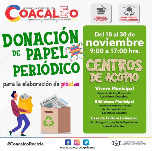 ¡Sumate a la campana de donacion de papel periodico Te