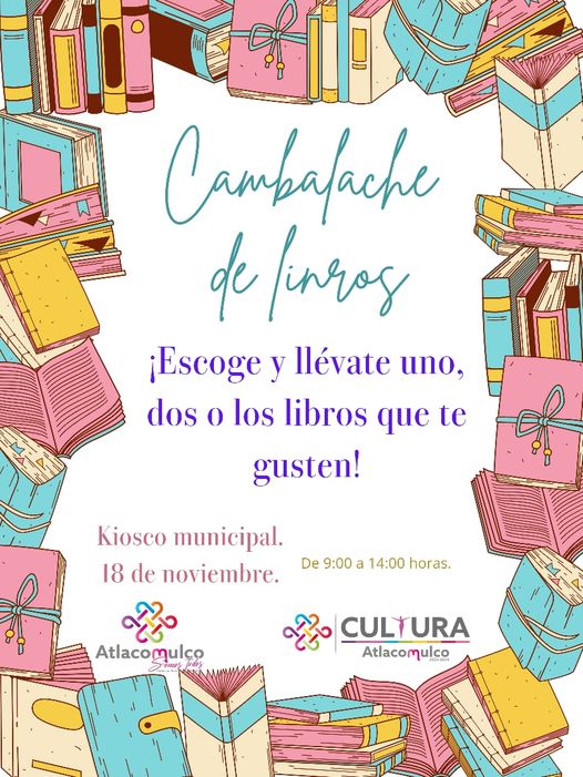 ¡Te invitamos a participar en el Cambalache de libros Acude