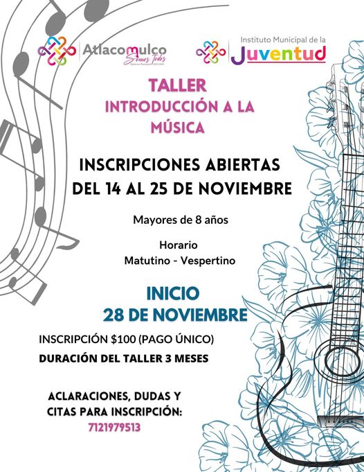 ¡Te invitamos a participar en el Taller de Introduccion a