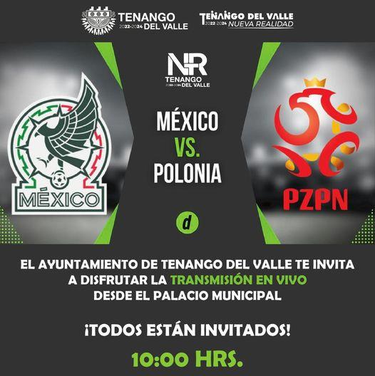 ¡Vamos Mexico ¡No te pierdas la transmision del partido de