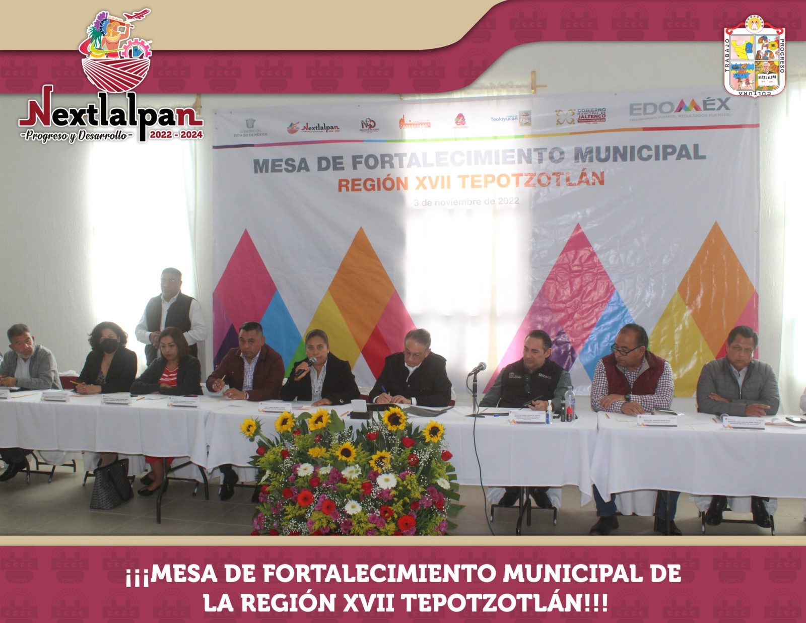 ¡¡¡MESA DE FORTALECIMIENTO MUNICIPAL DE LA REGION XVII TEPOTZOTLAN