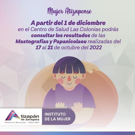 ¿Acudiste al Instituto de la Mujer a realizar una mastografia