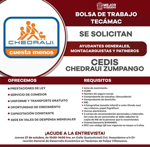 ¿Buscas empleo No pierdas la oportunidad de aplicar para estas