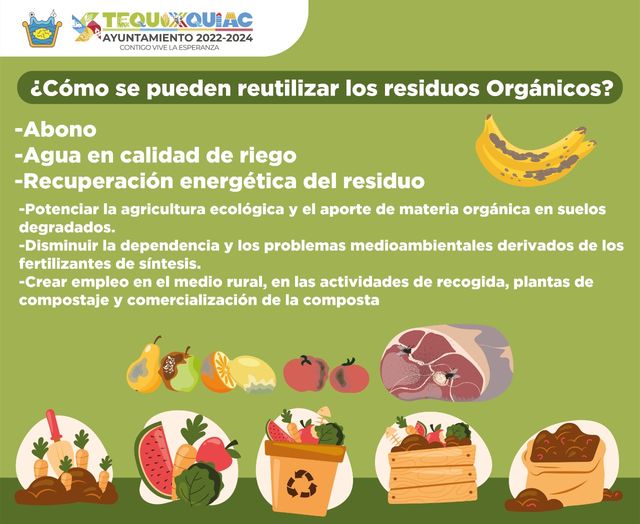 ¿Sabes para que sirven tus residuos organicos