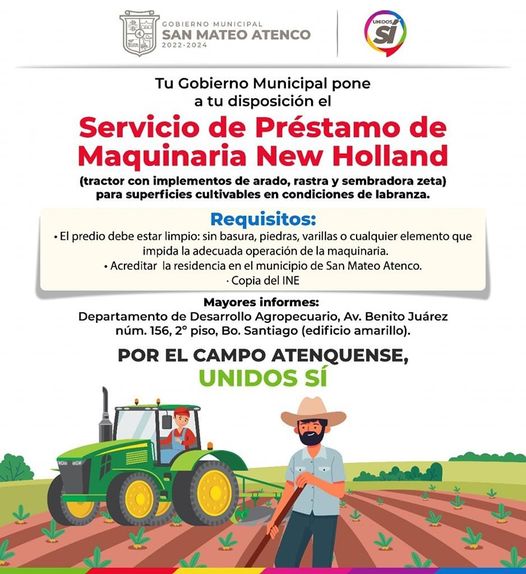 ¿Te dedicas a la produccion agricola Para reforzar y mejorar