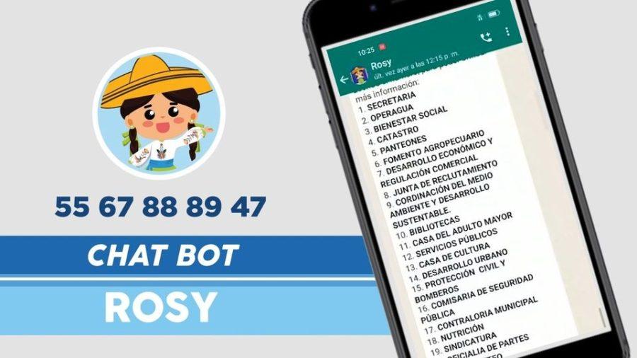 ¿Ya conoces como funciona el Chat Bot Rosy ¡Ahora ya