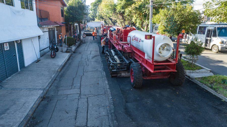 1669900999 893 ¡Toma precauciones¡Arrancamos con la repavimentacion en Boulevard de las Flores