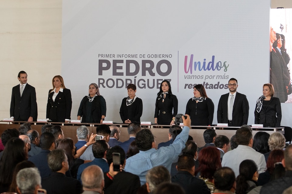 1669937893 244 En el evento de su Primer Informe de Gobierno el