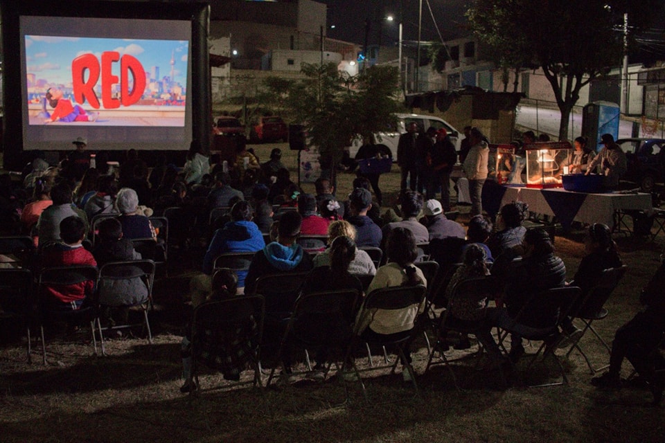 1670075601 856 En esta ocasion nuestro programa Cine en tu Colonia fue