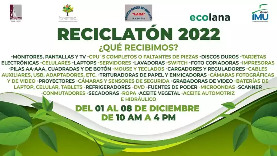 1670269465 Acude al Reciclaton 2022 en donde podras traer los artefactos jpg