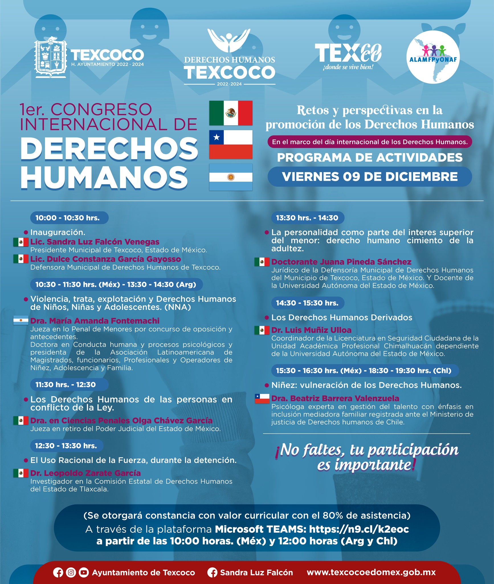 1670280084 419 Participa en el Primer Congreso Internacional de Derechos Humanos Retos